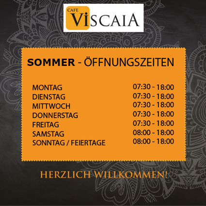 Sommer Öffnungszeiten